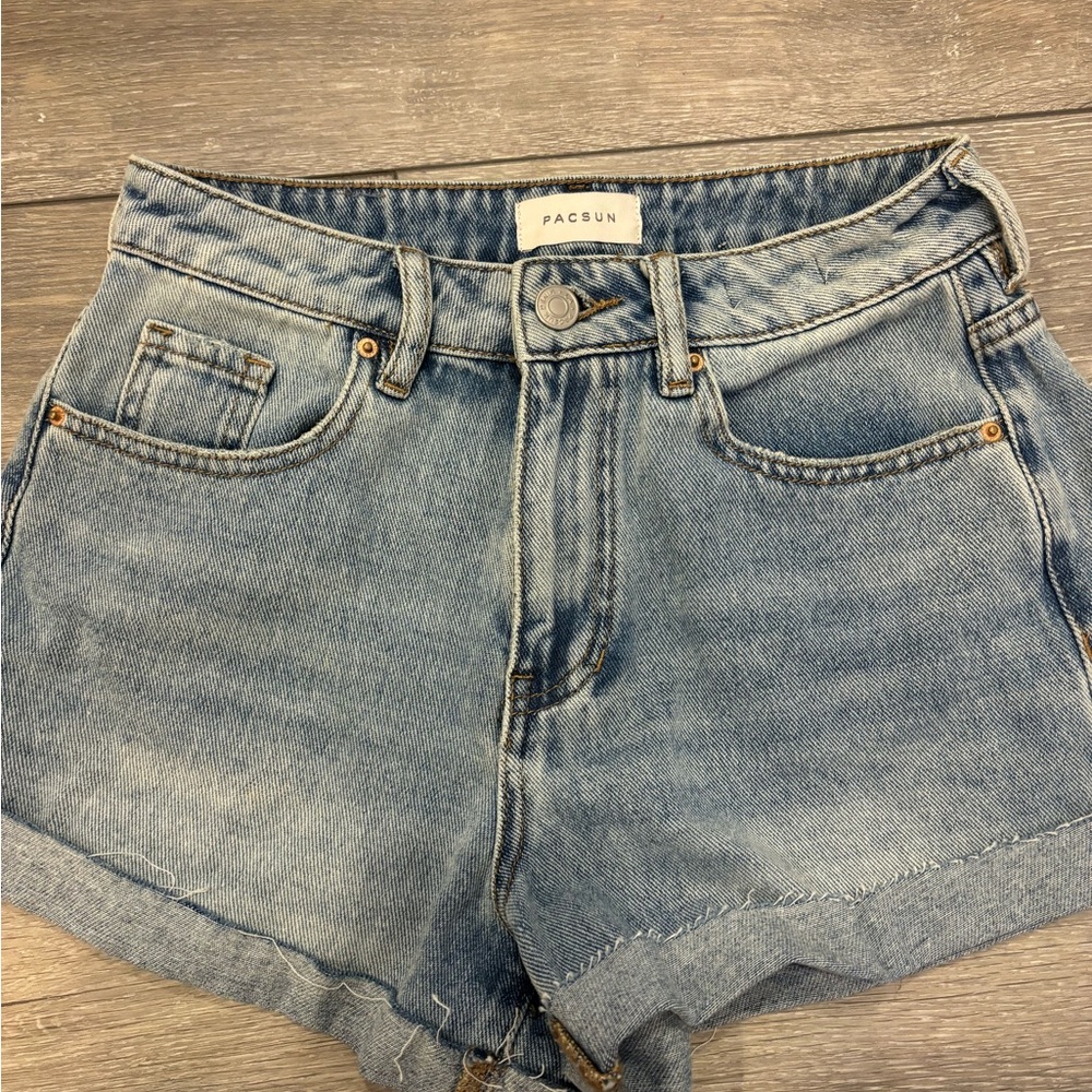 PacSun Women's Blue Denim Shorts